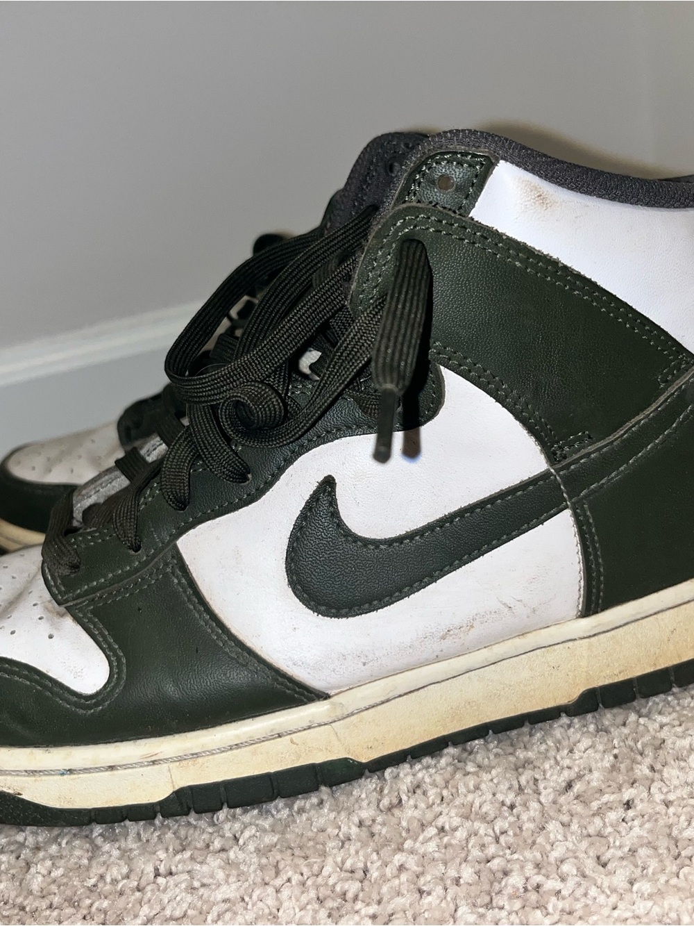 Nike Dunk High Spartan Green